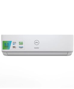 Godrej 5-In-1 Convertible Cooling 2023 Model 1.5 Ton 3 Star Split Inverter With Heavy Duty Cooling at Extreme Temperature AC – White