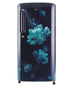 LG 185 L 3 Star Direct-Cool Single Door Refrigerator (GL-B201ABCD, Blue Charm, Fast Ice Making, Gross Volume- 190 L)
