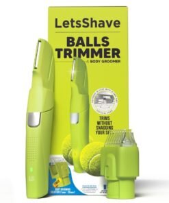 LetsShave Men Trimmer for Private Part, 1 Multipurpose Comb + 1 Foil Shaver Head