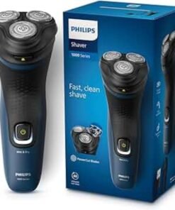 Philips Electric Shaver for Men, Wet and Dry Shave, 3D Floating Heads, 27 Self Sharpening Blades, Cordless, Waterproof S1151/03 (New Model)