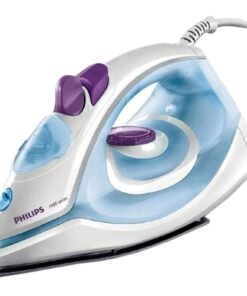 Philips Steam Iron GC1905/21 – 1300-watt, Black non-stick soleplate,