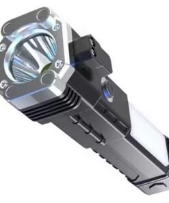 Vont Rechargeable Flashlight,Super Bright LED Flashlight Waterproof Handheld Flashlight with 4 Modes for Camping Emergency Hiking (Handle Flsh Light)