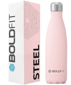 Boldfit Water Bottles Stainless Steel Water Bottle 1 Litre Steel Water Bottles for School, Office, Home, Gym 1 Litre Water Bottle for Men Leakproof, Rust free Steel Bottle -1000 ml Water
