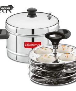 Blueberry’s Misty 4 Plate 16 Idly Stainless Steel Idly Idli Cooker with Free Stand Lifter