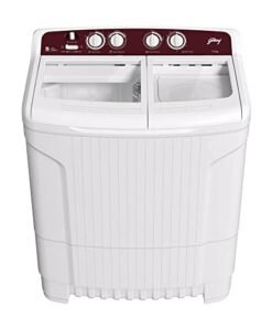 Godrej 7.2 kg Semi Automatic Top Load Washing Machine Red (WS EDGE CLS+ 7.2 TN3 M WNRD)