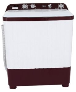 Haier 6.2 kg Semi Automatic Top Load Washing Machine White (HTW62-187BO)