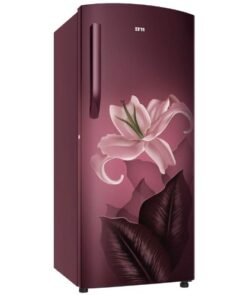 IFB 197 L Direct Cool Single Door 5 Star Refrigerator with Base Drawer with Powered by E-Tech, with Extraordinary Storage,Advanced Inverter Compressor (Midnight Bloom Red, IFBDC-2235DRBED)