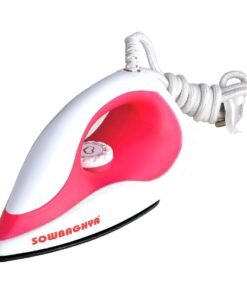 Sowbaghya Grand 1000 Watts Dry Iron (Pink)