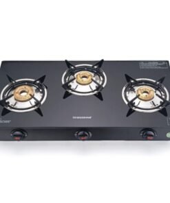 3 Burner Elite - Glass Top Gas Stove - SOWBAGHYA