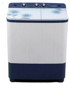 Lloyd 6.5 kg Semi-Automatic Top Loading Washing Machine (LWMS65LP, Blue)